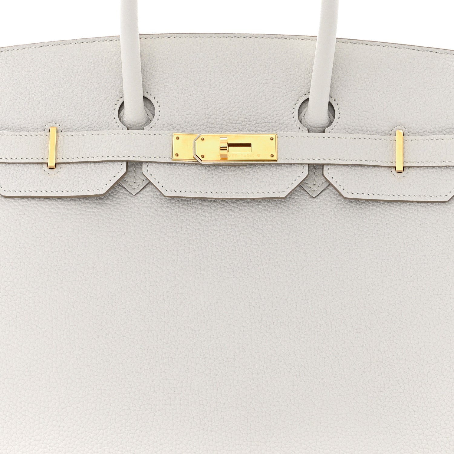 Hermes Togo Birkin 35 Gris Pale 8 of 11