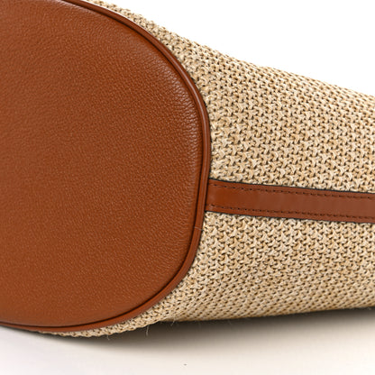 Louis Vuitton Raffia Saint Jacques Tote Caramel 10 of 10