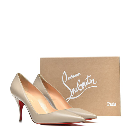 Christian Louboutin Nappa Clare 80 Pumps 41 Taupe 11 of 11