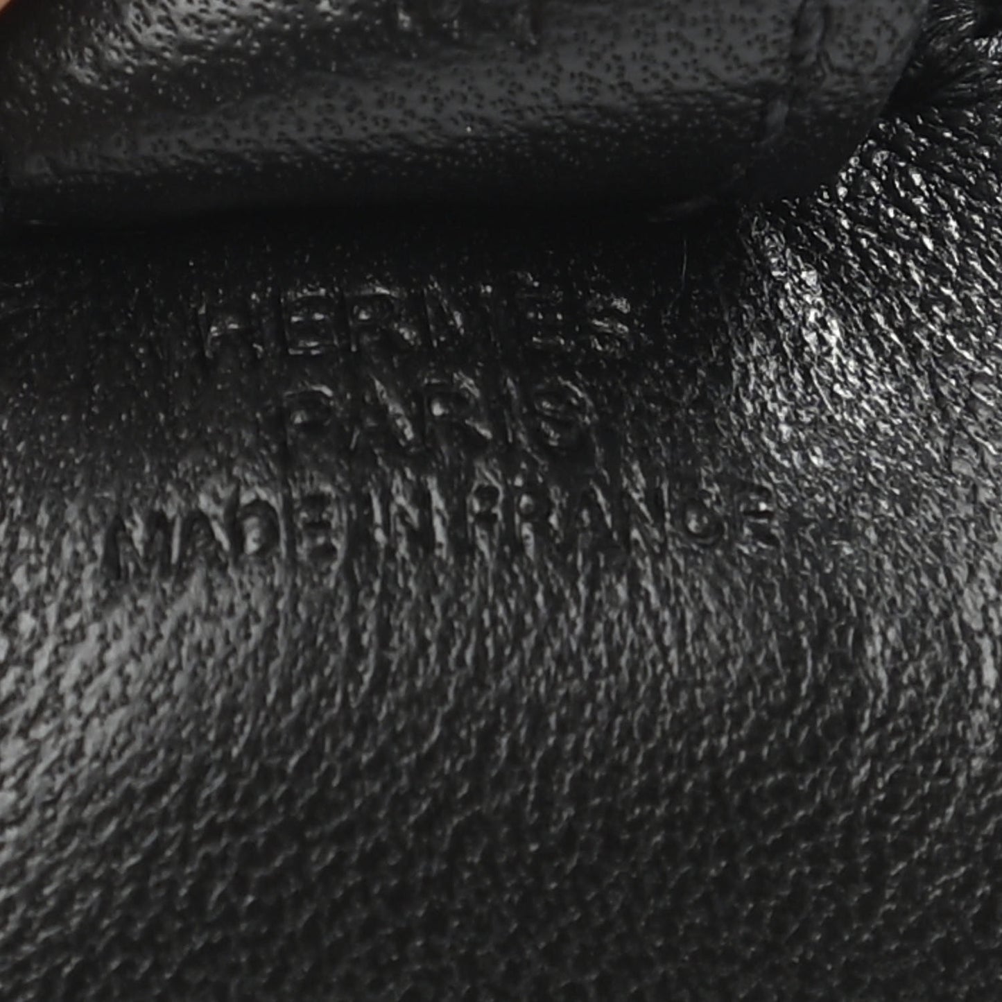 Milo Lambskin Grigri Rodeo Horse Bag Charm PM So Black