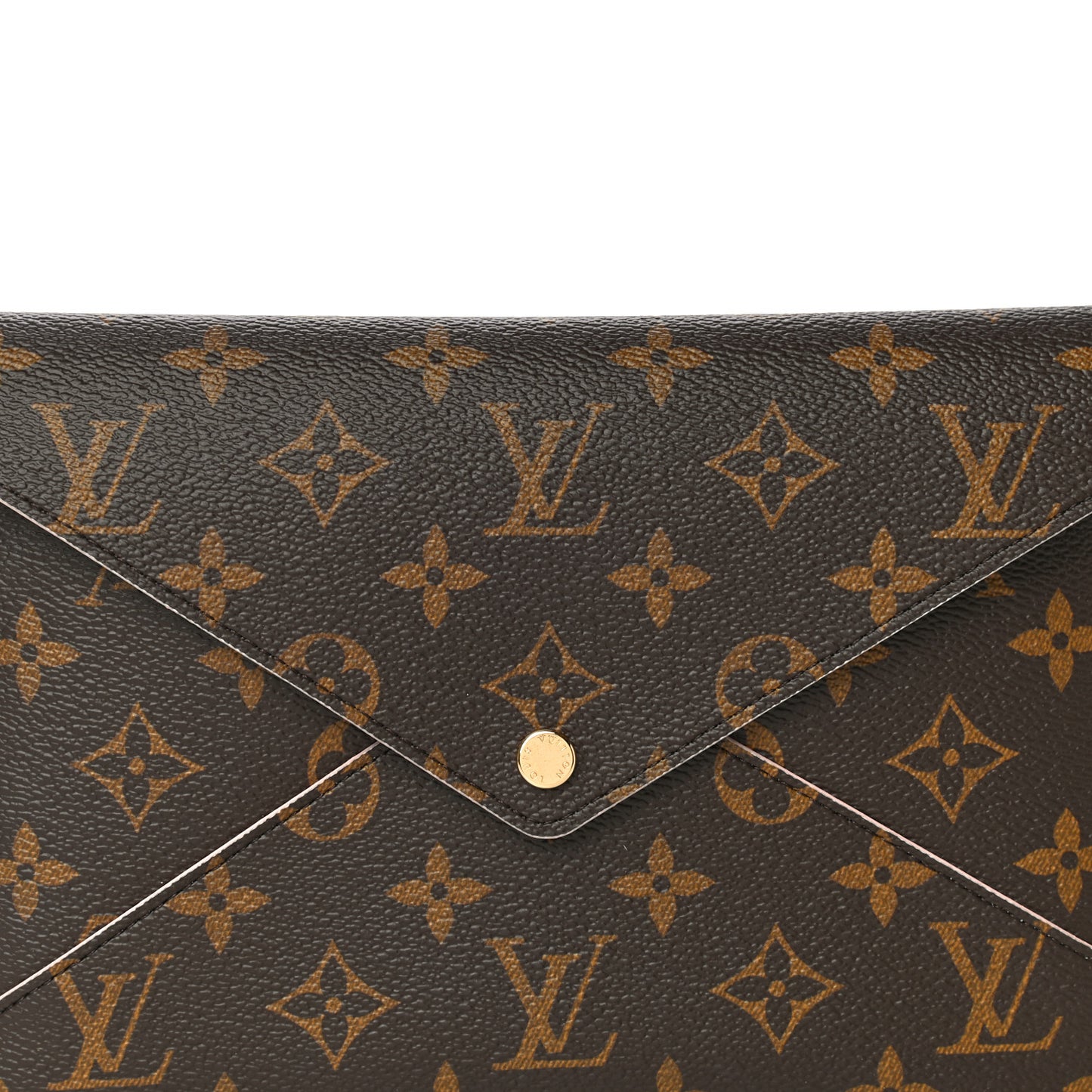 Monogram Large Kirigami Pochette Insert Rose Ballerine