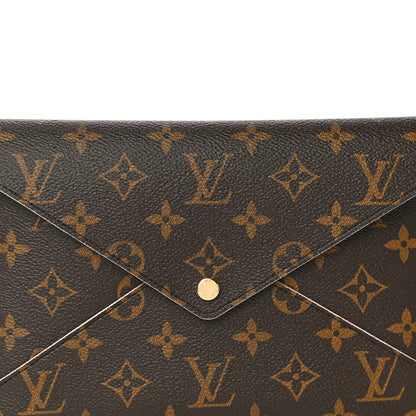 Louis Vuitton Monogram Large Kirigami Pochette Insert Rose Ballerine 7 of 9