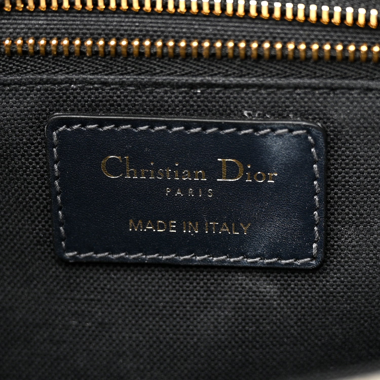 Christian Dior Oblique 30 Montaigne Flap Bag Blue 6 of 12