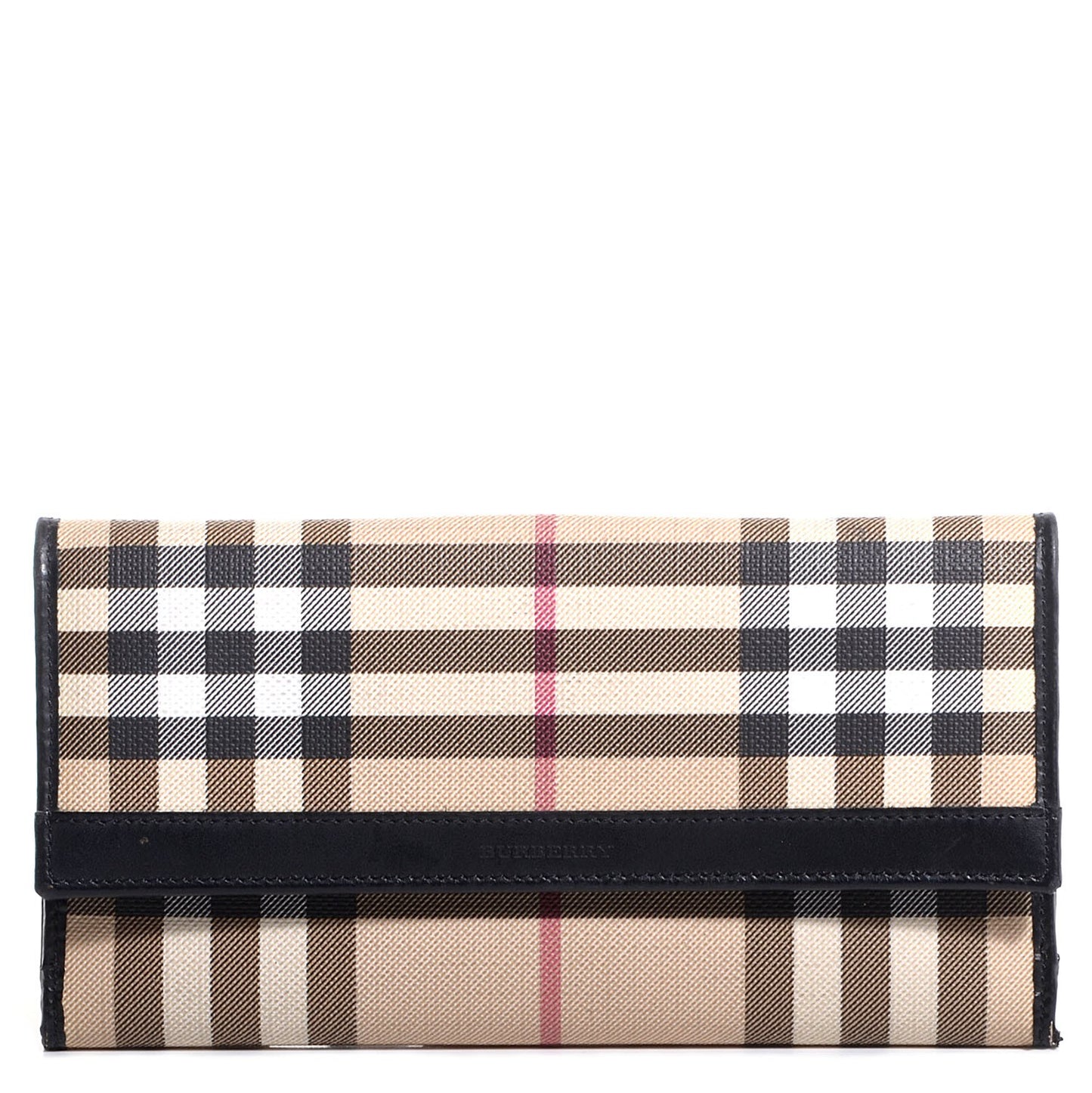 Haymarket Check Molly Continental Wallet Black