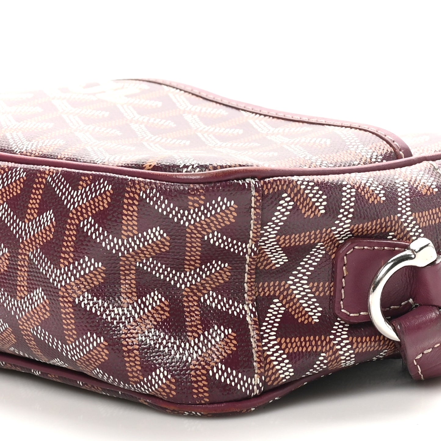 Goyardine Sac Cap Vert Burgundy