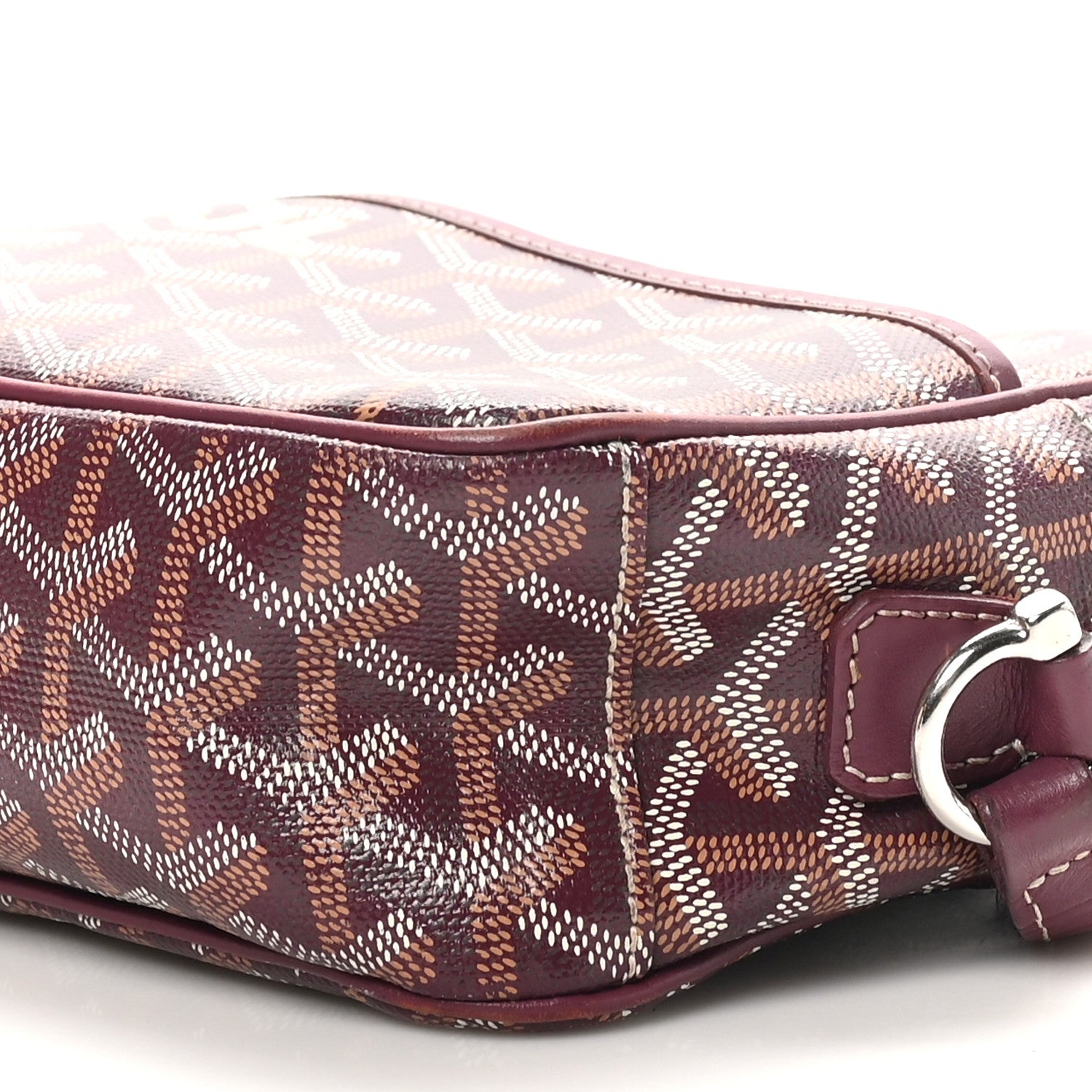 Goyard Goyardine Sac Cap Vert Burgundy 9 of 10