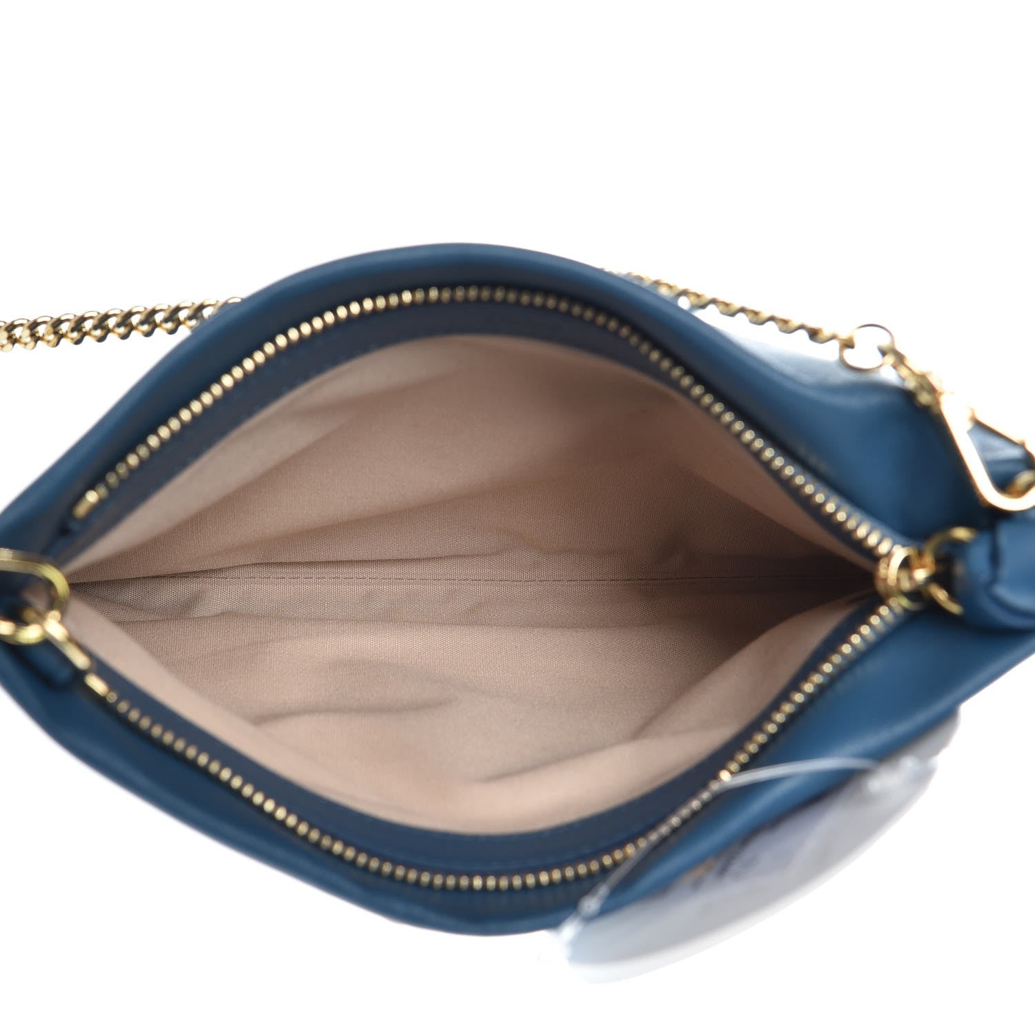 Chloe Calfskin Mini Roy Chain Pouch Vinyl Blue 5 of 9