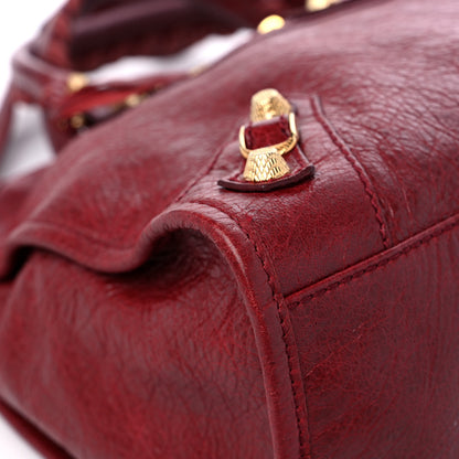 Balenciaga Agneau Giant 12 Gold Hardware City Rouge Cerise 8 of 18