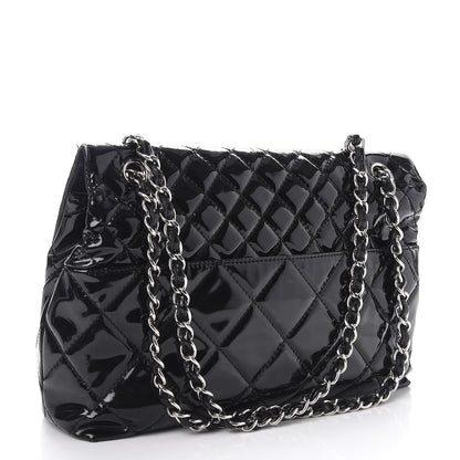 Chanel Vinyl Quilted In the Business Flap Bag Black 4 of 12