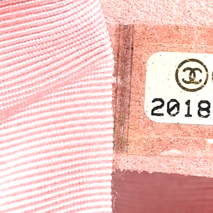 Chanel Tweed Braid Mini Reissue Square Flap Pink White 6 of 11