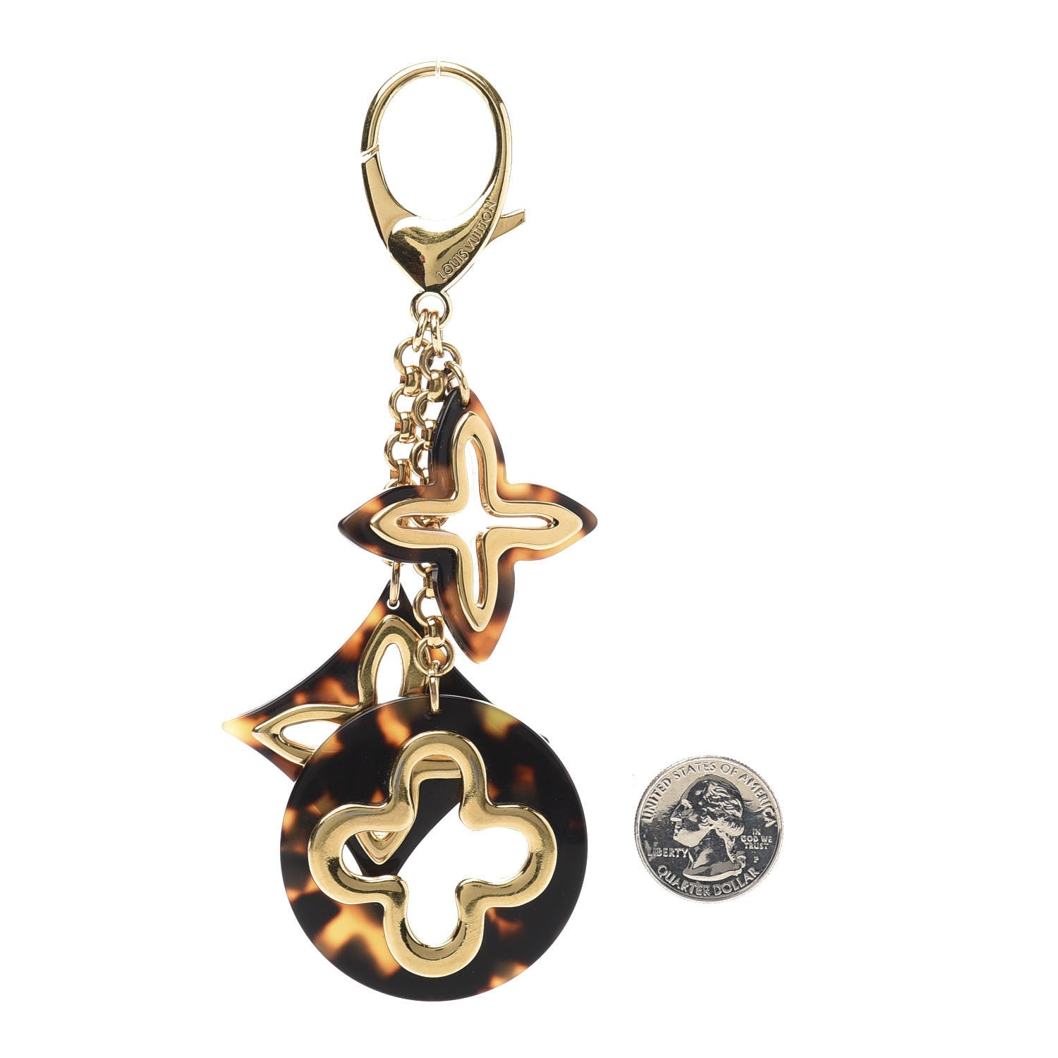 Louis Vuitton Insolence Bag Charm Ecaille 2 of 4