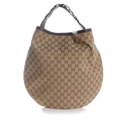 Gucci Monogram Wave Hobo Ebony 1 of 7