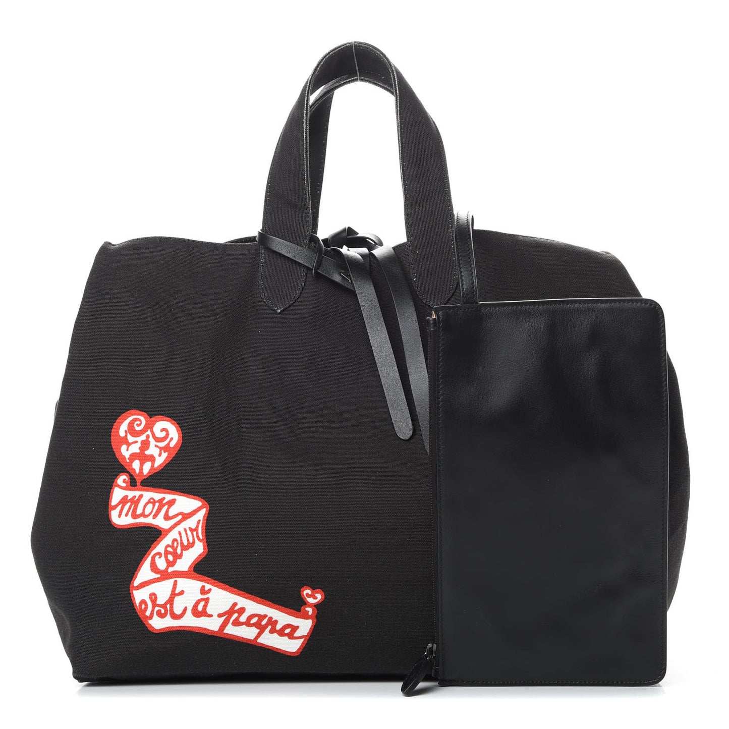 Canvas Large Frida 36 Tote Black