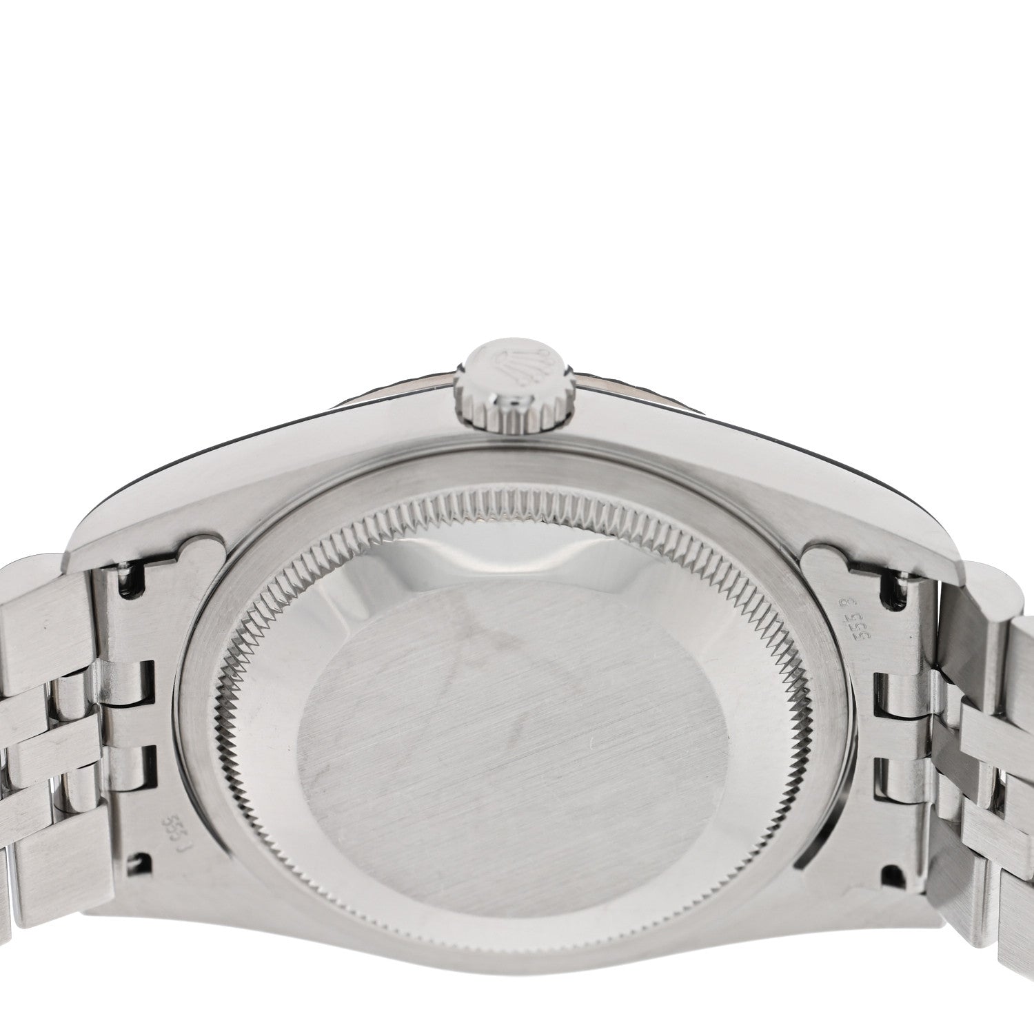 Rolex Stainless Steel 18K White Gold 36mm Oyster Perpetual Datejust Watch Silver 16234 4 of 4