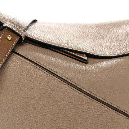 Loewe Grained Calfskin Small Puzzle Bag Sand Mink 8 of 10