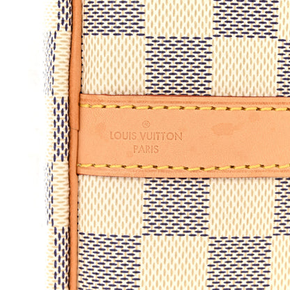 Louis Vuitton Damier Azur Speedy Bandouliere 25 6 of 13