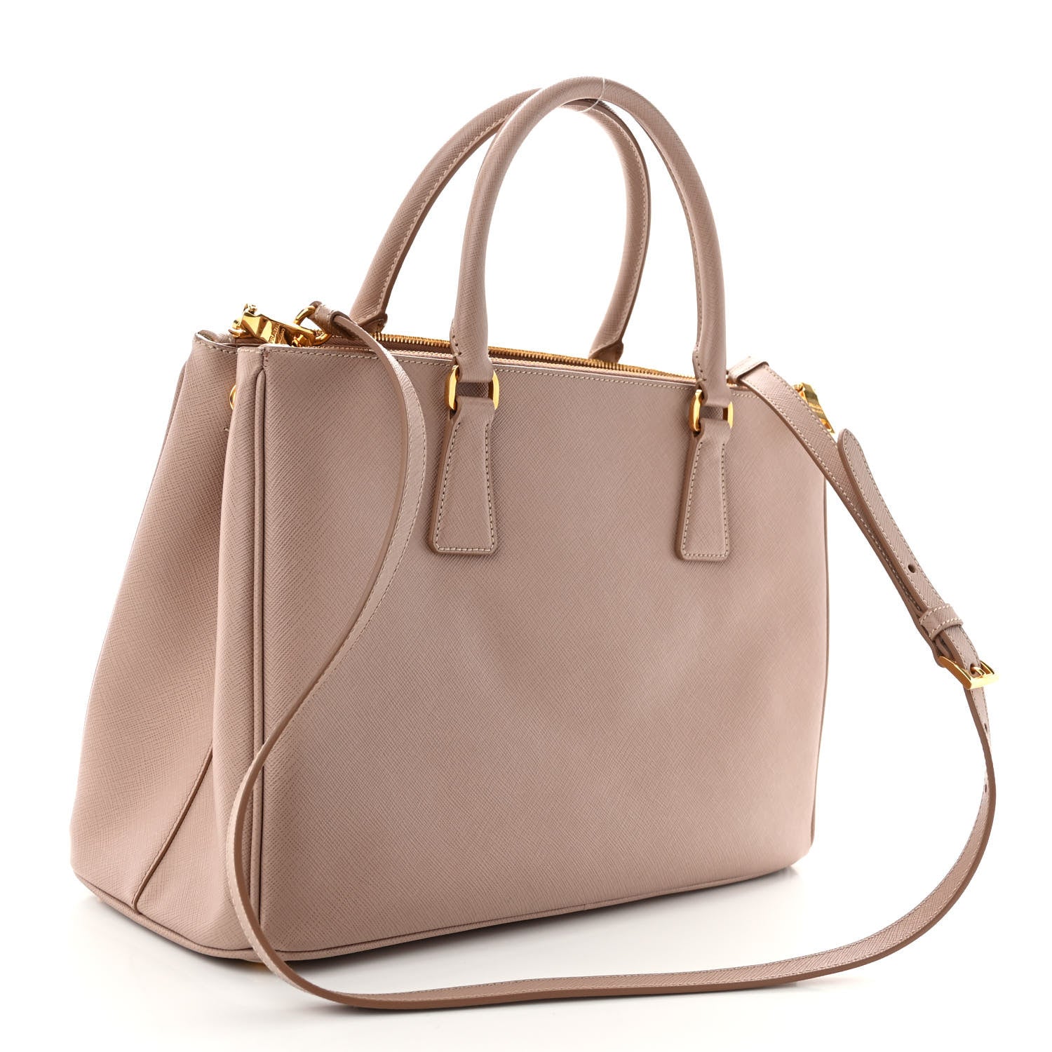 Prada Saffiano Medium Galleria Double Zip Tote Cammeo 3 of 9