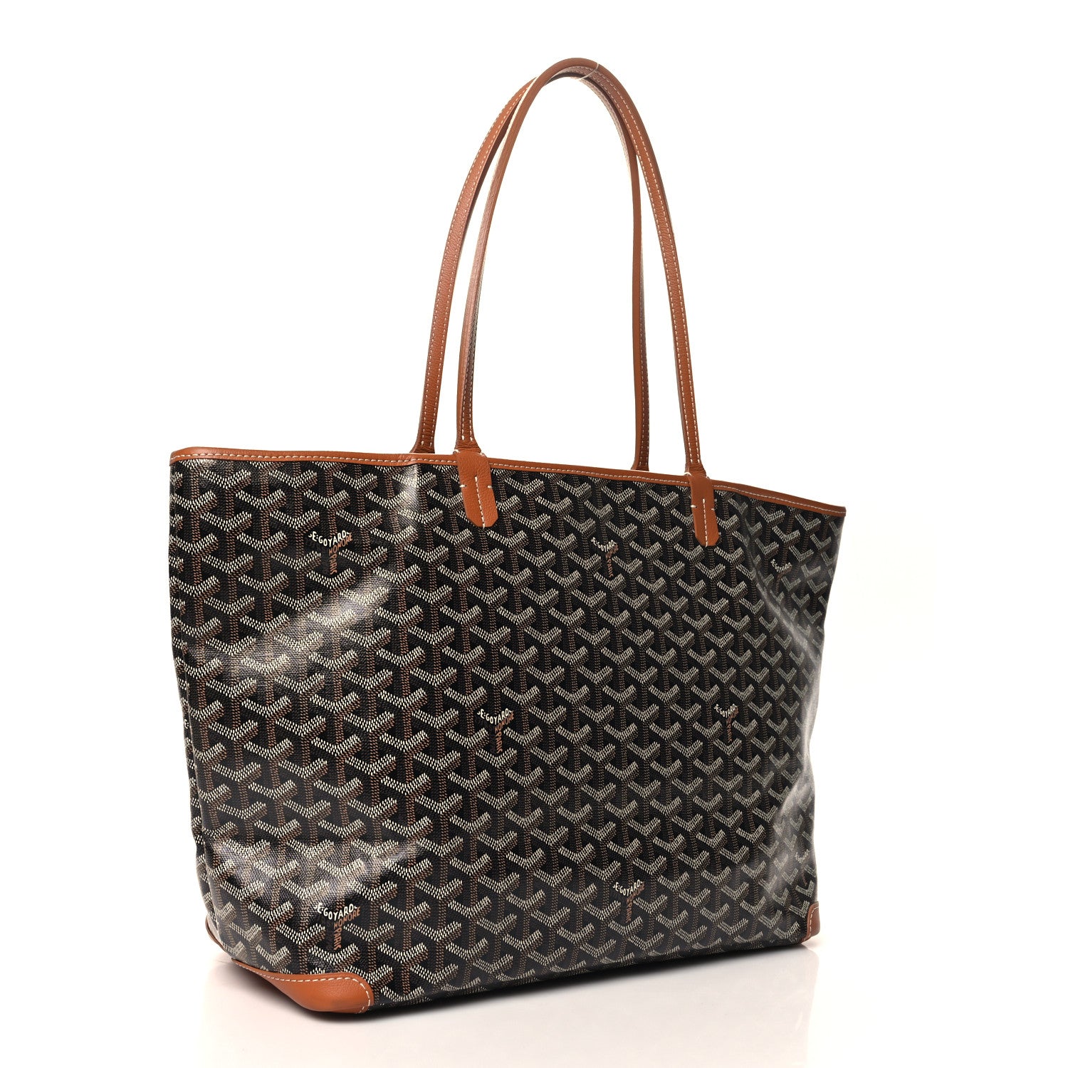 Goyard Goyardine Artois MM Black Gold 3 of 9