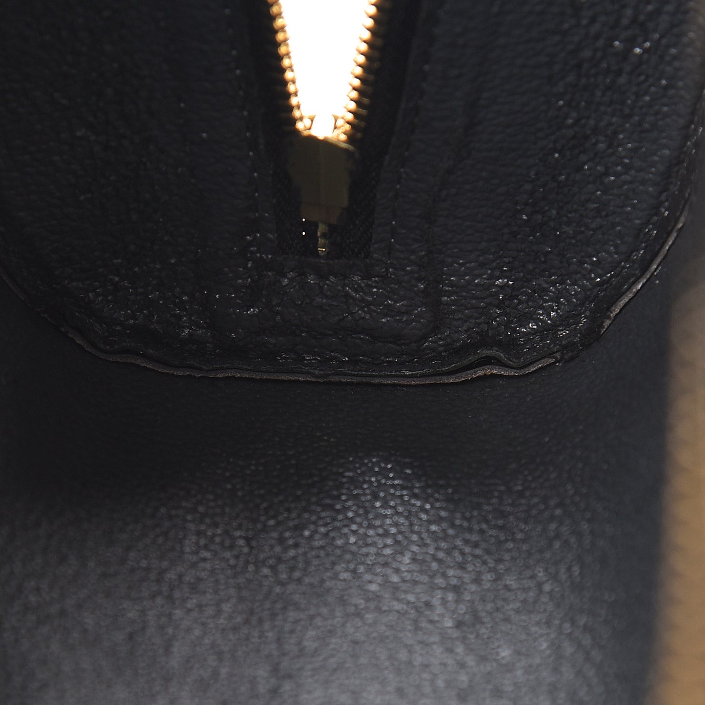 Epi Dauphine Cosmetic Pouch Black