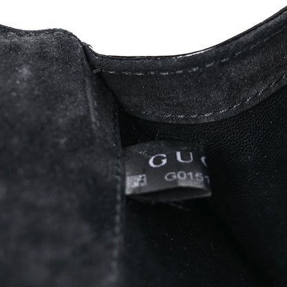 Gucci Patent Microguccissima Small Broadway Clutch Black 15 of 15