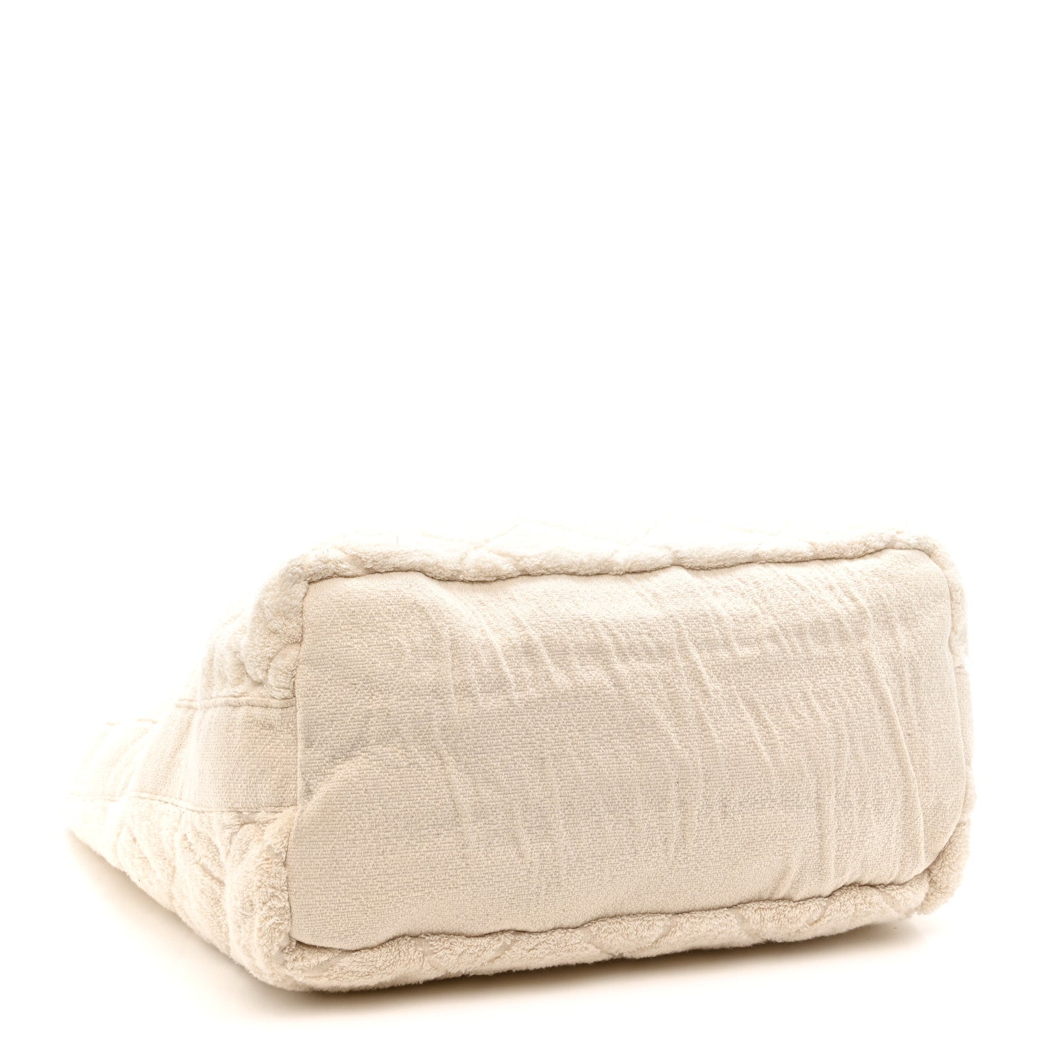 Chanel Terry Cotton CC Beach Tote Towel Set Ivory 5 of 11