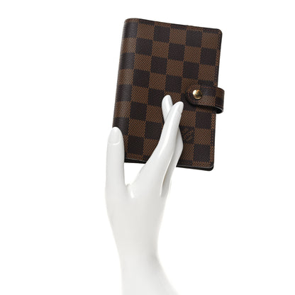 Louis Vuitton Damier Ebene Small Ring Agenda Cover 2 of 7