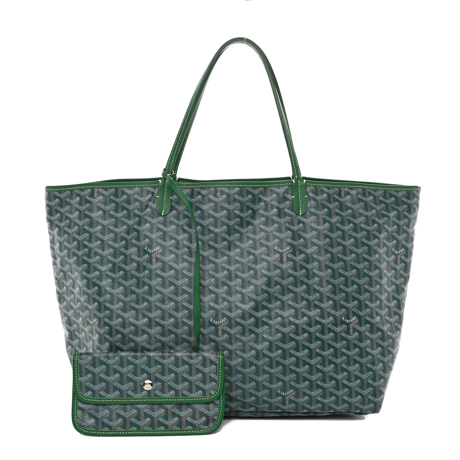 Goyard Goyardine Saint Louis GM Green 1 of 12