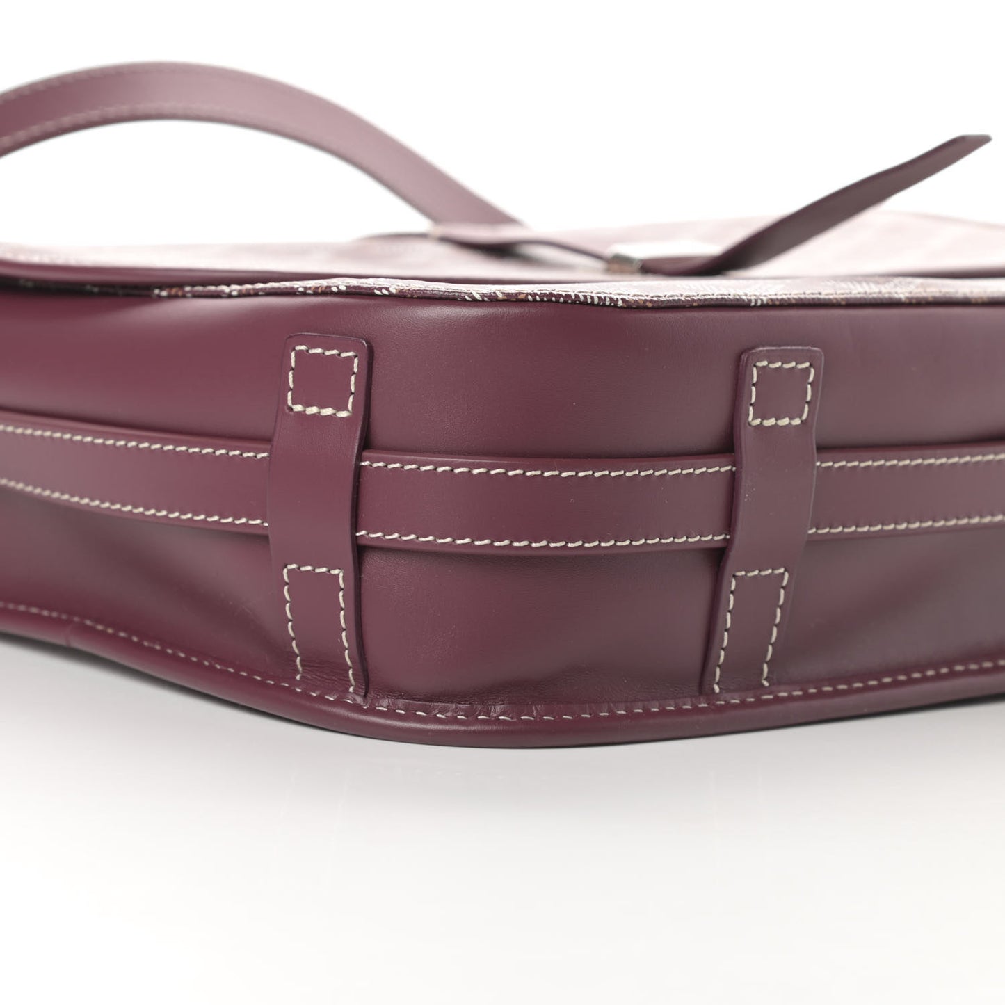 Goyardine Belvedere II MM Messenger Bag Bordeaux