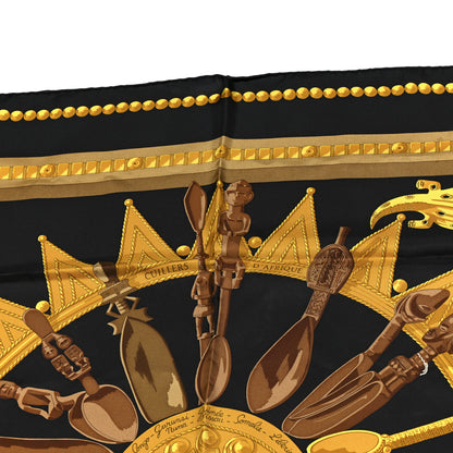 Hermes Silk Cuillers d'Afrique Scarf 90 4 of 5
