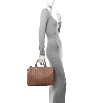 Gucci Guccissima Medium Joy Boston Winter Rose 2 of 12