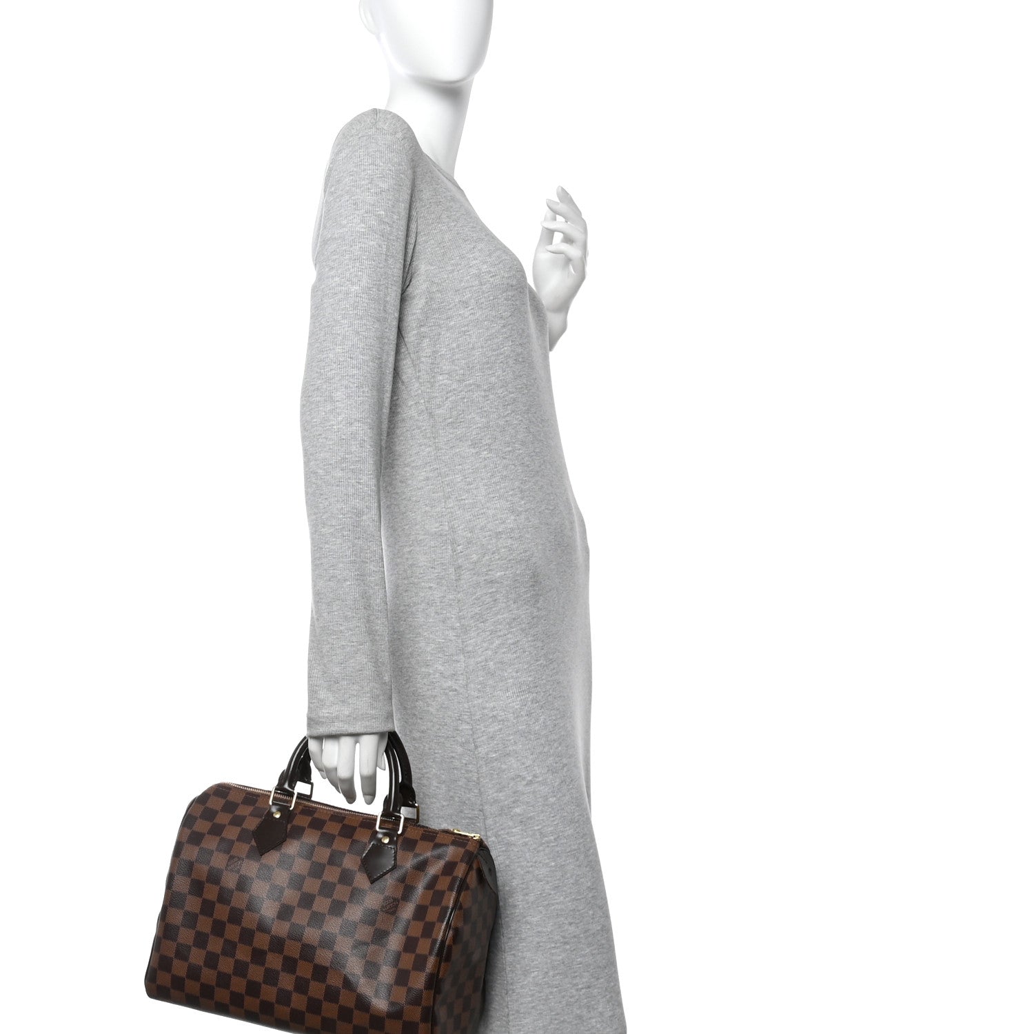 Louis Vuitton Damier Ebene Speedy 30 2 of 13