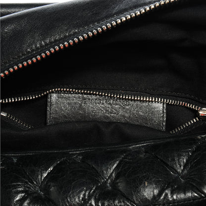 Balenciaga Chevre Quilted Matelasse MM Black 7 of 7
