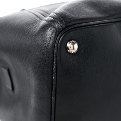 Prada Soft Calf Satchel Black 9 of 18