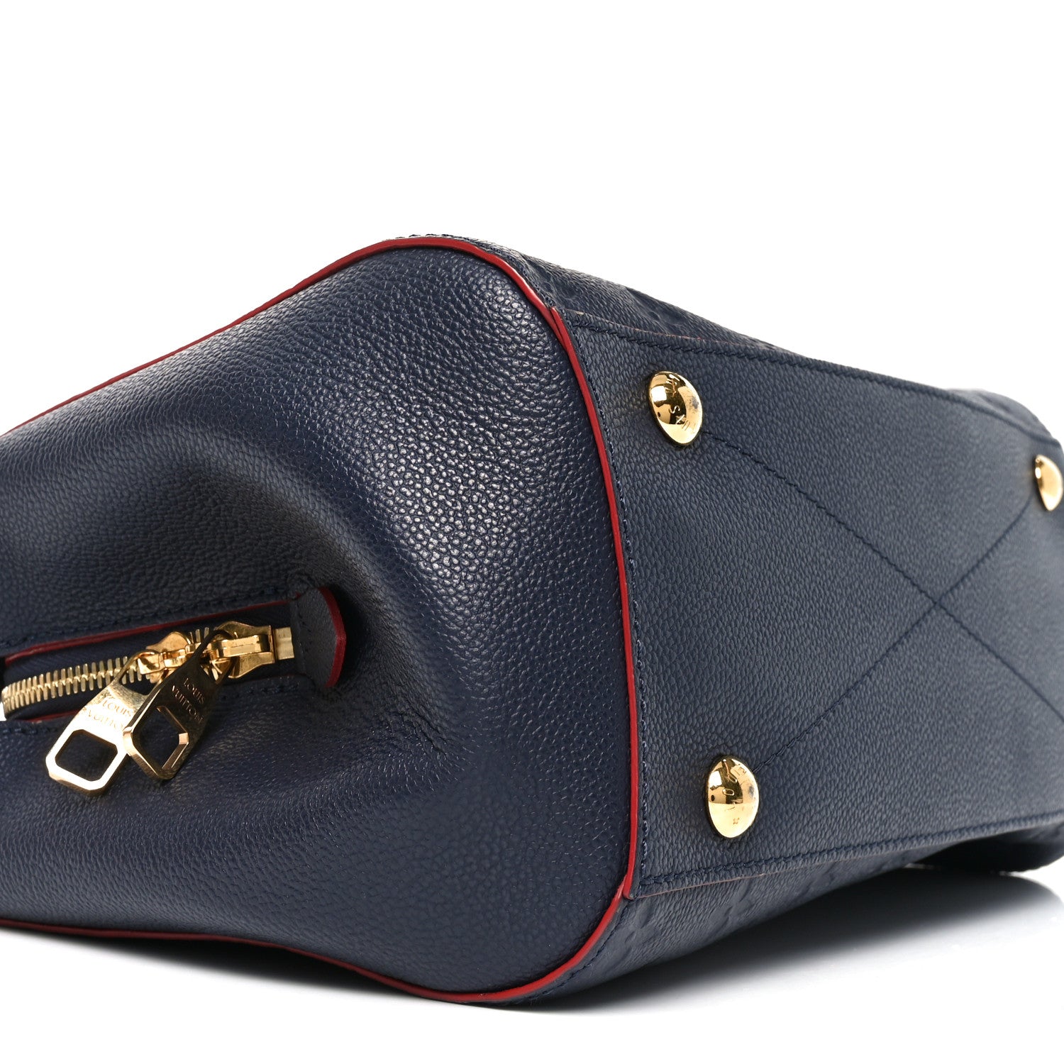Louis Vuitton Empreinte Montaigne MM Marine Rouge 8 of 9