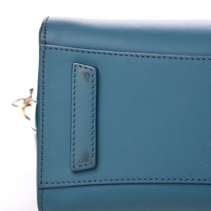 Givenchy Calfskin Patent Mini Antigona Petrol Blue 11 of 12