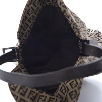 Fendi Zucchino Baguette Mogano Panna Brown 5 of 8