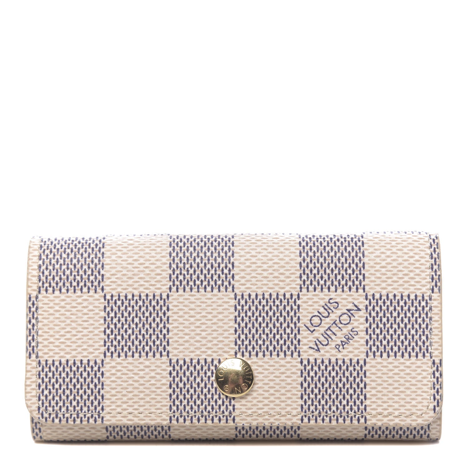 Louis Vuitton Damier Azur Multicles 4 Key Holder 1 of 8