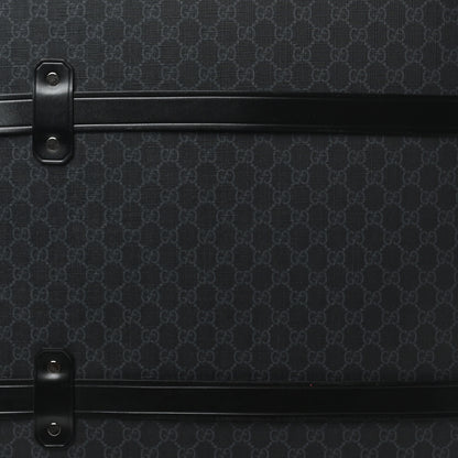 Gucci GG Supreme Monogram Globe-Trotter Carry-On Black Black Grey 6 of 8