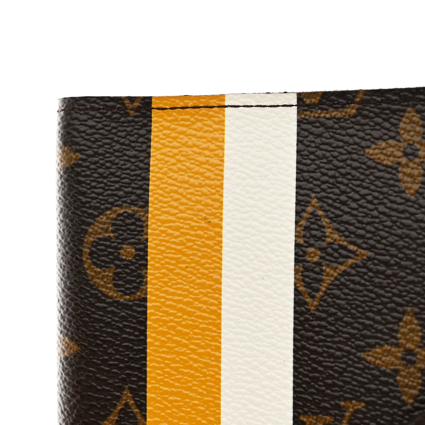 Monogram Groom Small Ring Agenda Cover Yellow