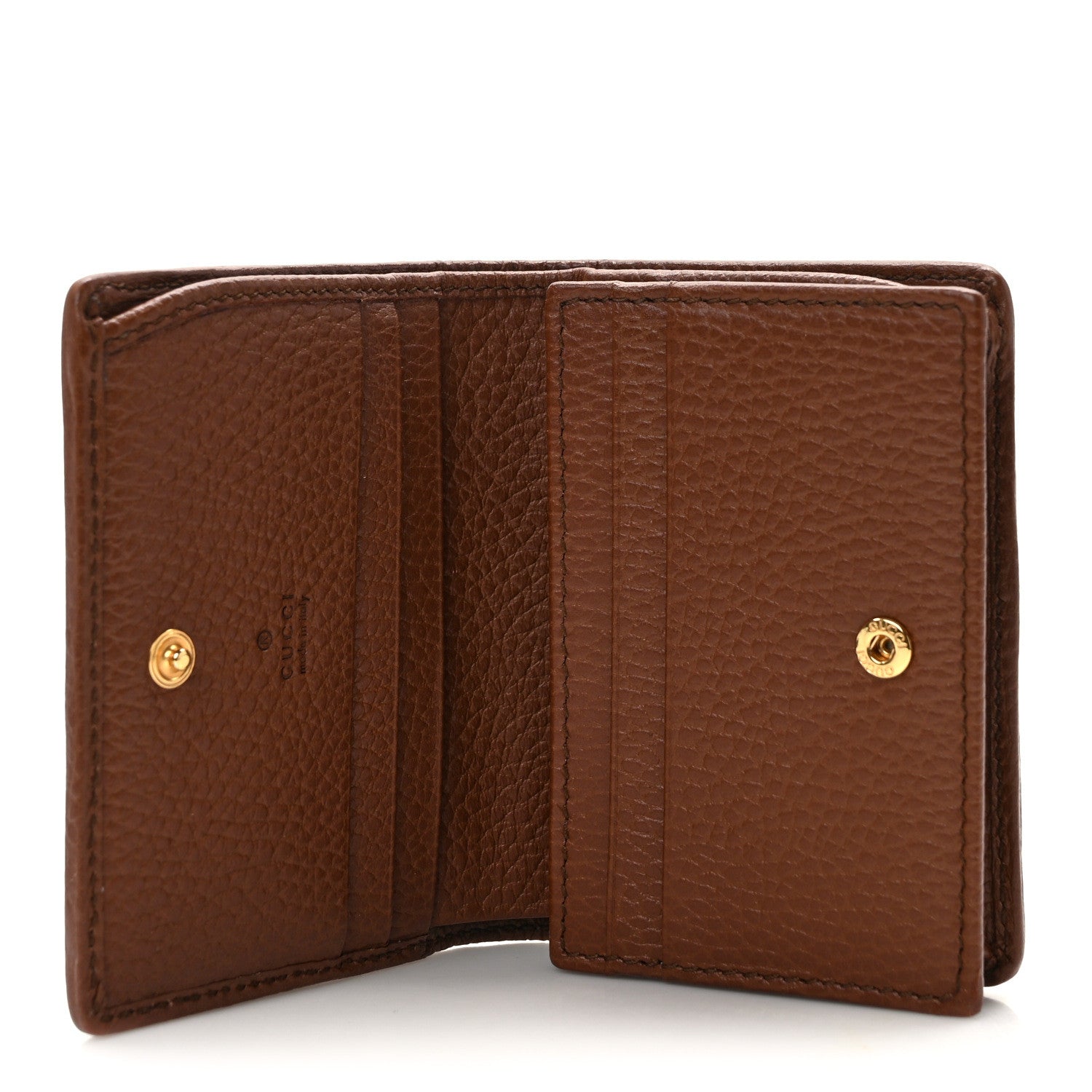 Gucci New Denim GG Monogram Dollar Calfskin Horsebit 1955 Card Case Wallet Blue Tea Cuir Epilog 5 of 9