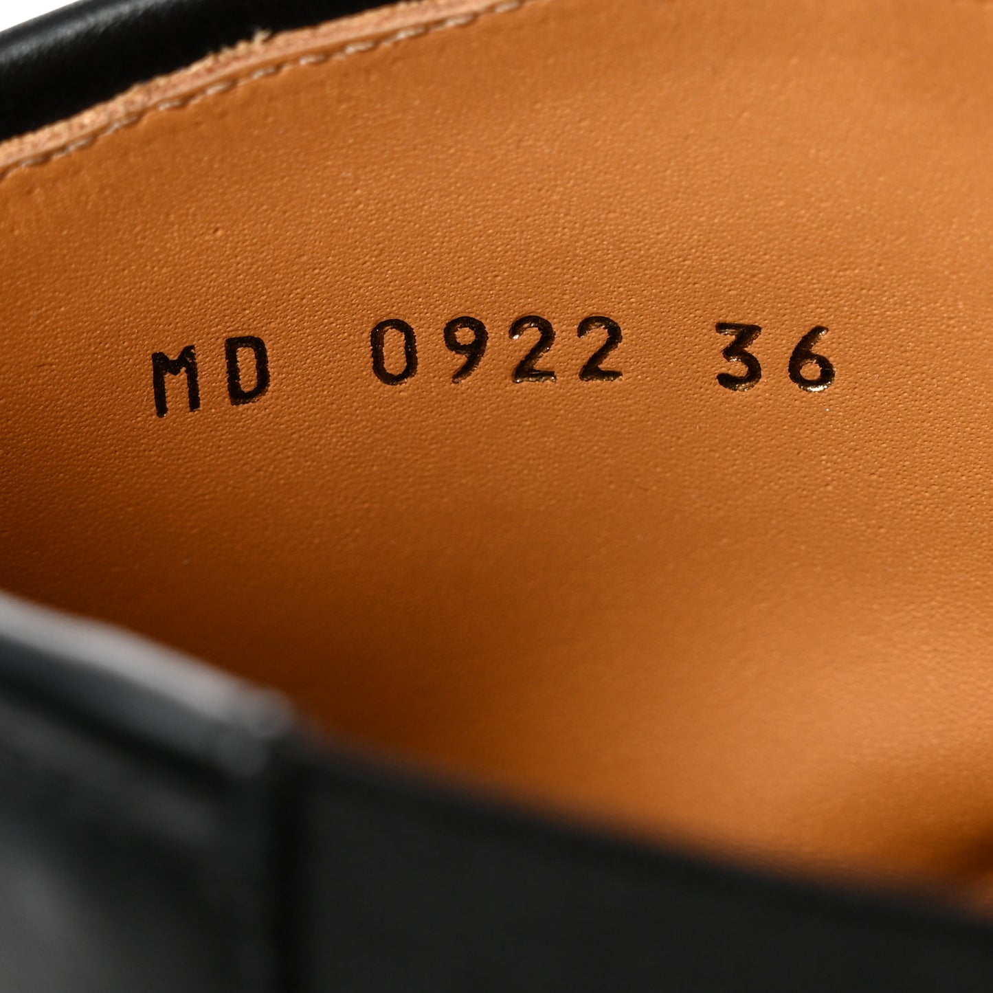 Calfskin D-Folk Boot 36 Black