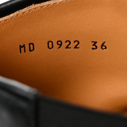 Christian Dior Calfskin D-Folk Boot 36 Black 7 of 9