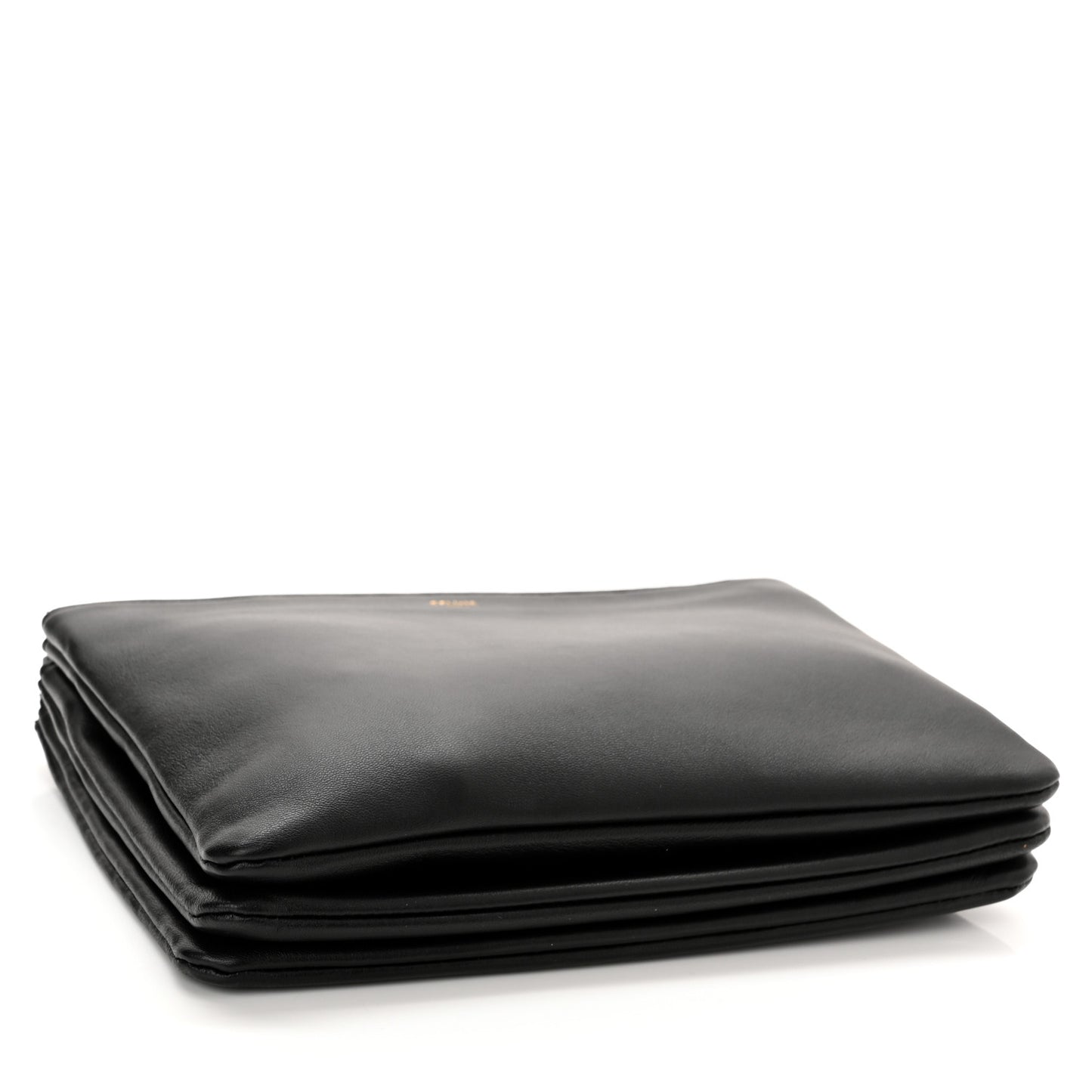 Lambskin Small Trio Crossbody Bag Black