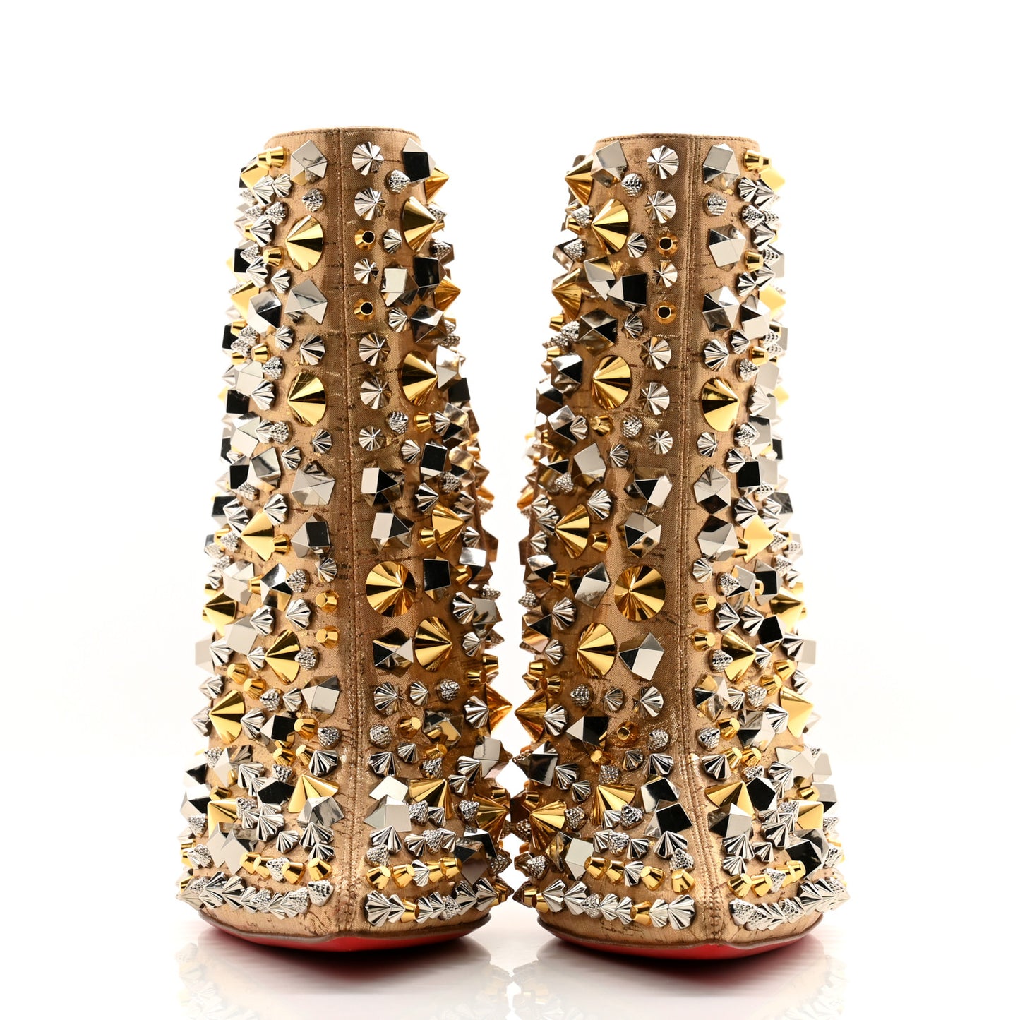 Liege Pepite Specchio So Full Kate 100 Ankle Boots 39 Gold Multicolor