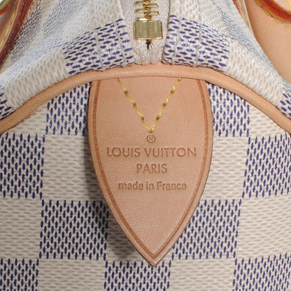 Louis Vuitton Damier Azur Speedy 30 5 of 7