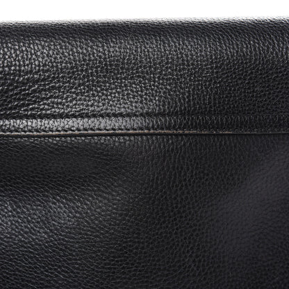 Chloe Grained Calfskin Small Hudson Tassel Shoulder Bag Black 11 of 19