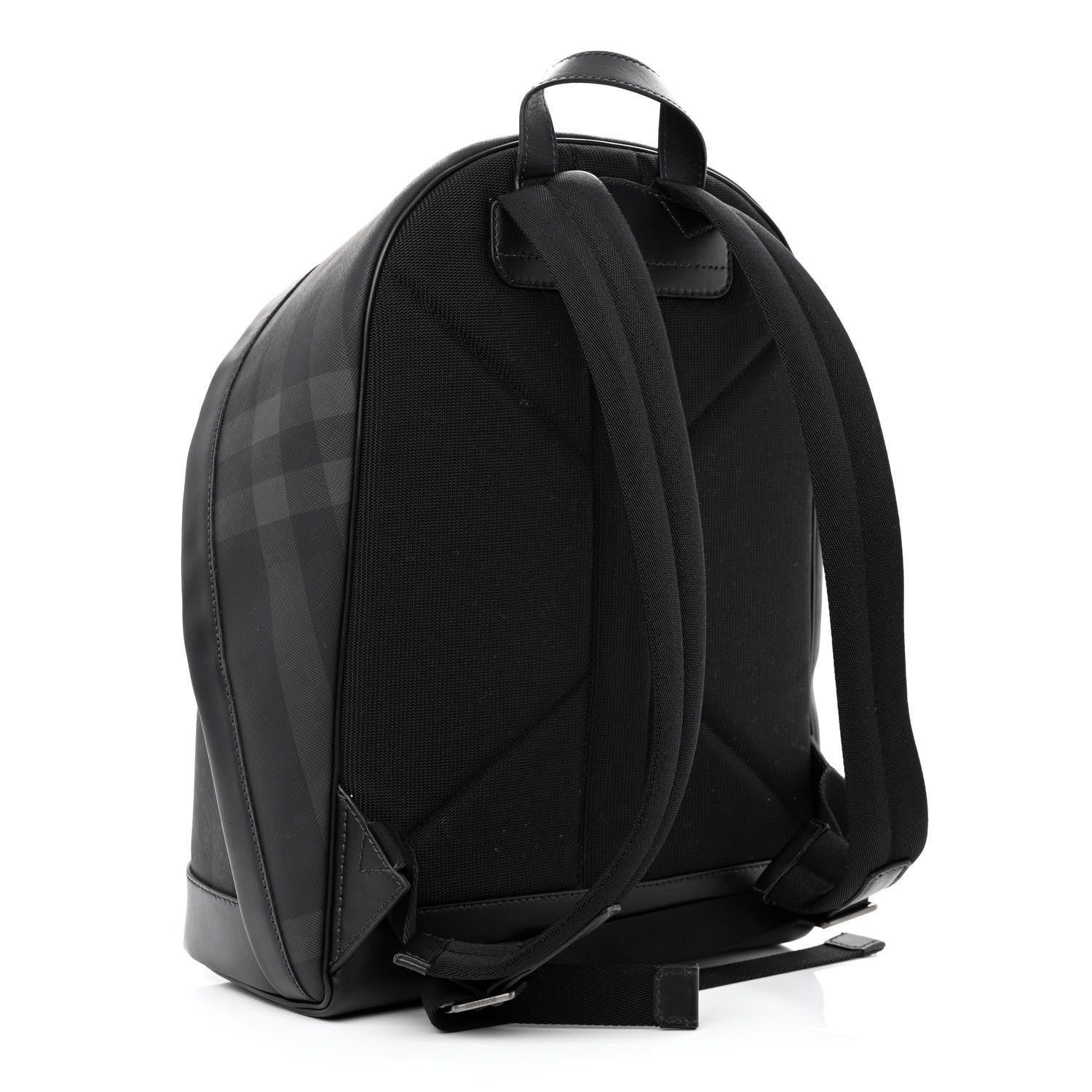Burberry Charcoal Check Jett Backpack 3 of 11