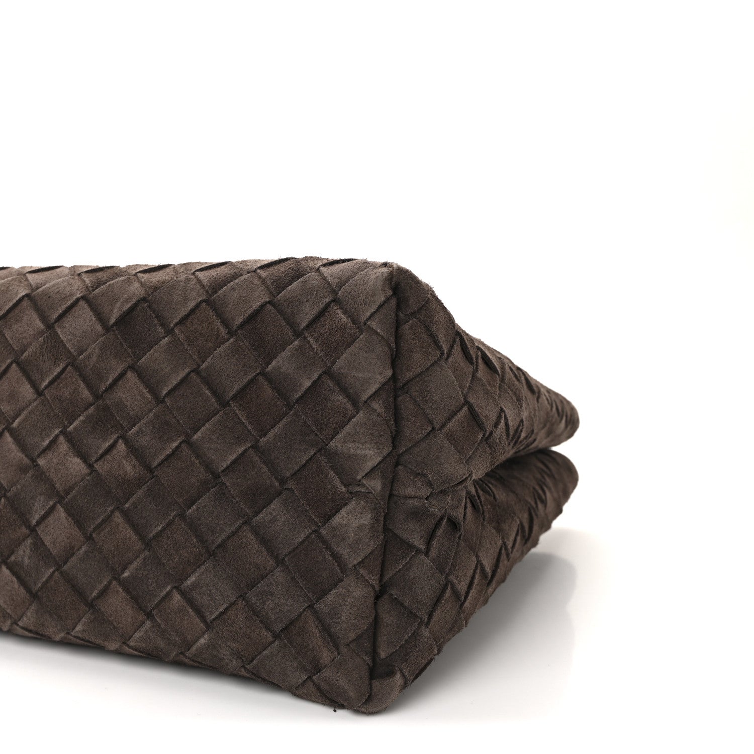 Bottega Veneta Suede Intrecciato Medium Andiamo Shoulder Bag Fondant 9 of 9