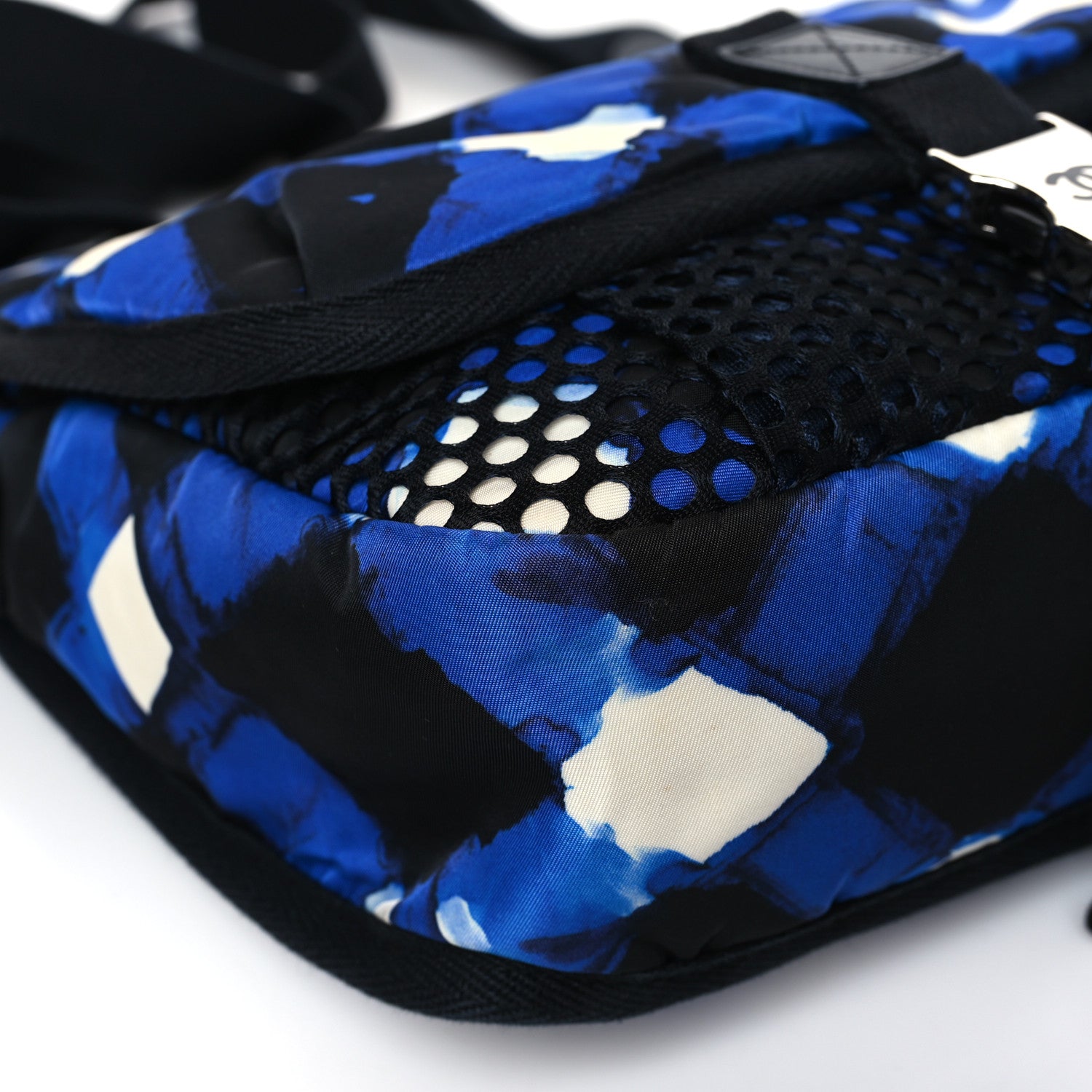 Chanel Nylon Mesh Airline Messenger Multicolor 8 of 9
