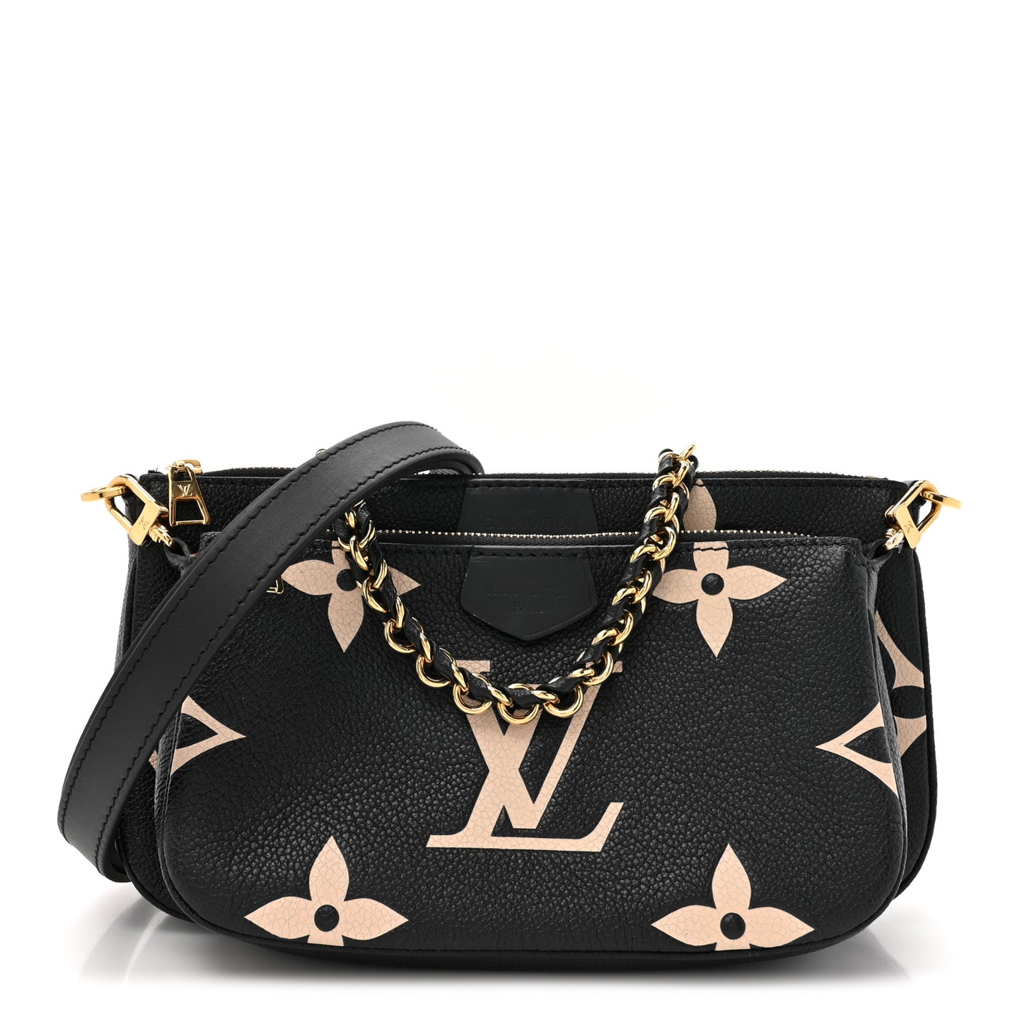 Empreinte Monogram Giant Multi Pochette Accessories Black Beige